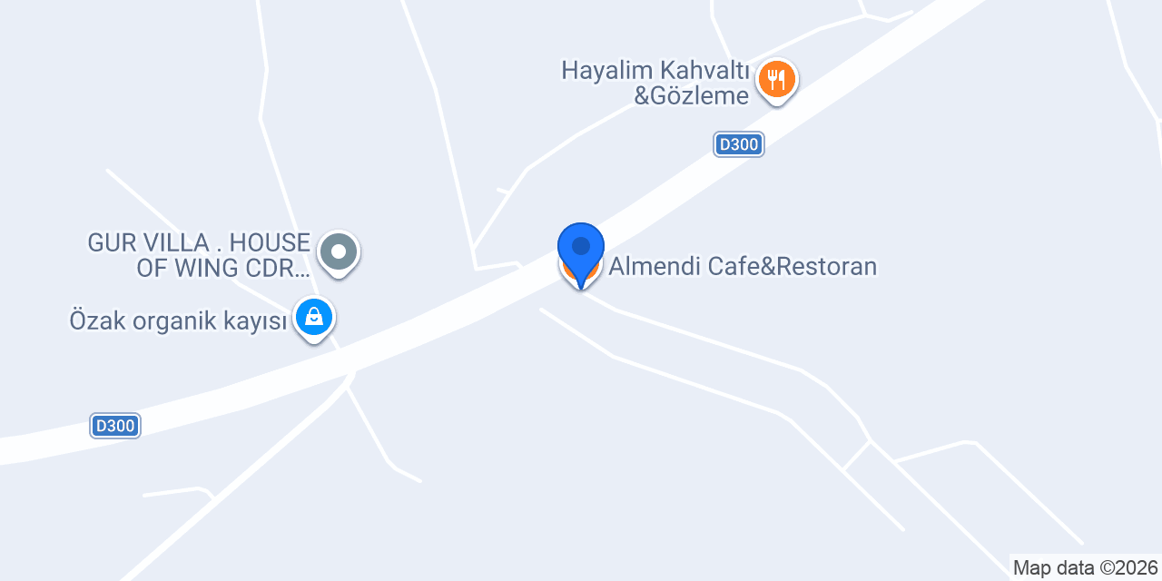 Almendi Cafe&Restoran konumu