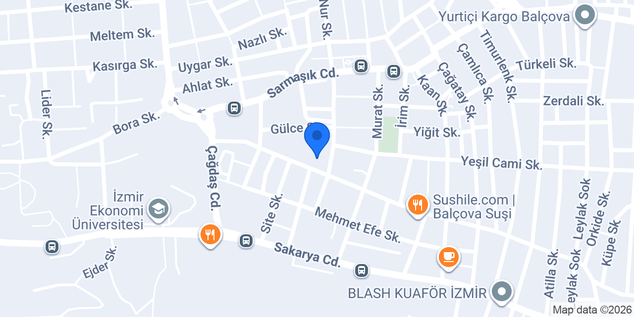 İzmir-Balçova Salih Dede Anadolu Lisesi konumu