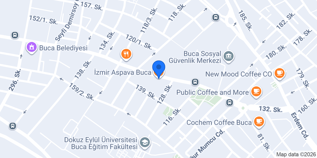 İzmir Aspava Buca konumu