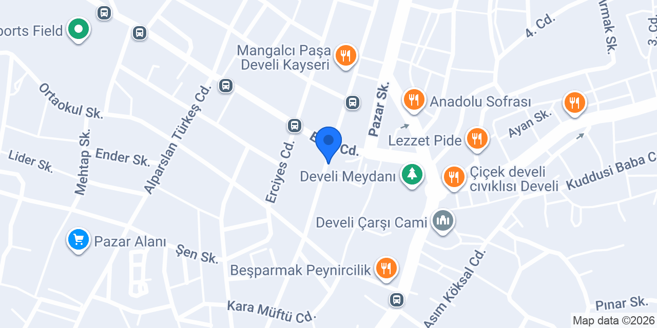 KAMİL KOÇ DEVELİ konumu