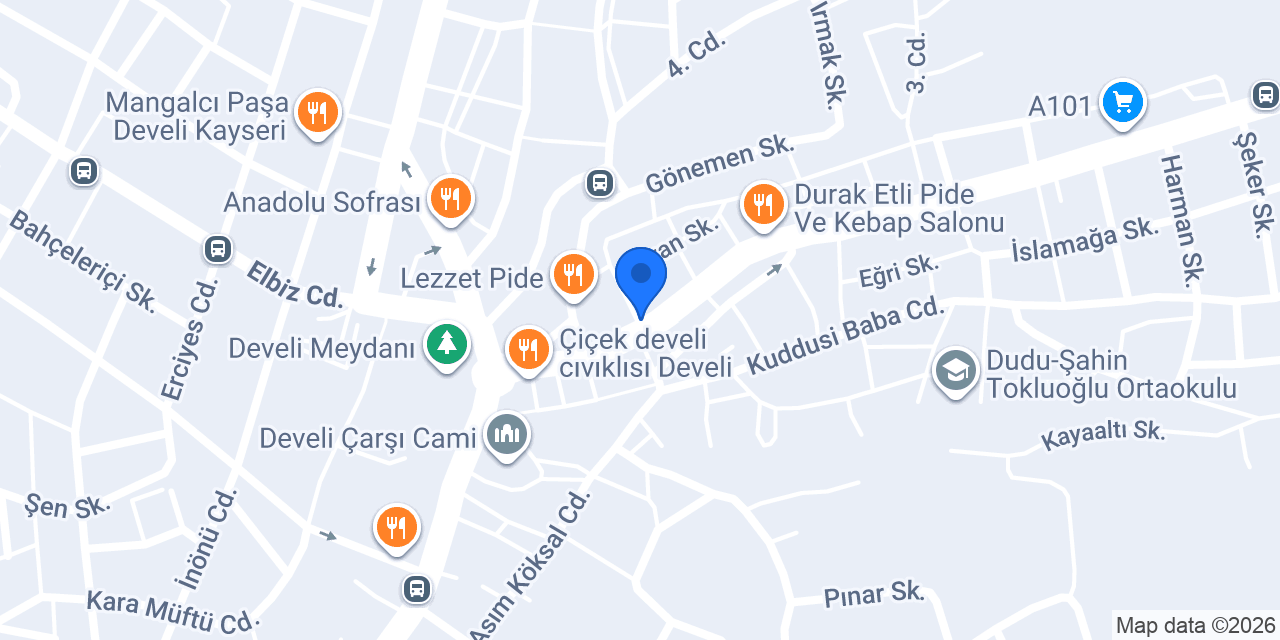 Genç Tokerler konumu