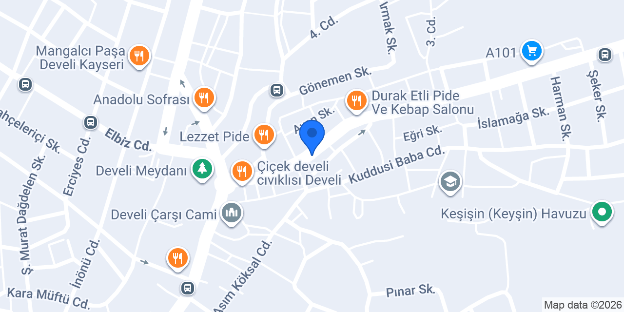 Aygaz Tüp Bayisi konumu