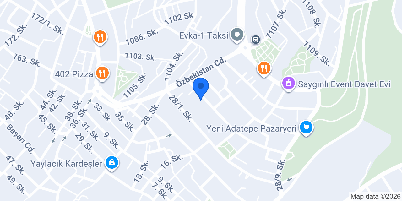 Keşfeden Minikler Akademi konumu