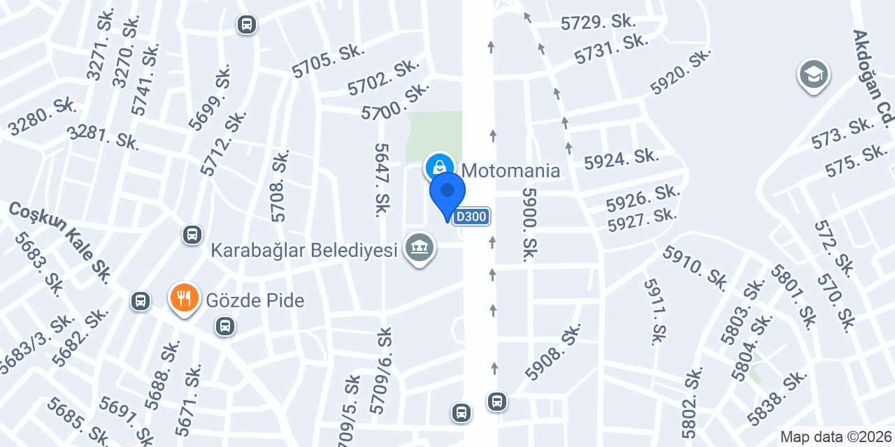 Tusem Masaj Salonu konumu