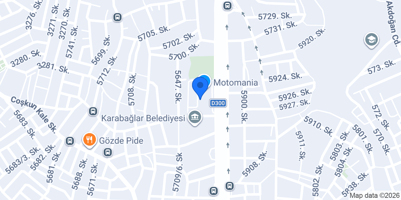 AKIN MOTOR konumu