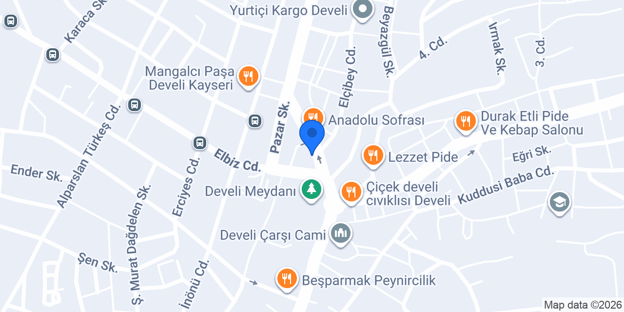 ARÇELİK - DOĞANLAR DTM konumu