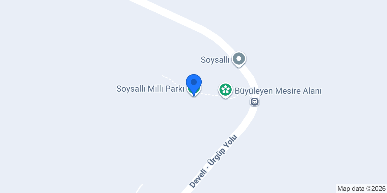 Soysallı Milli Parkı konumu