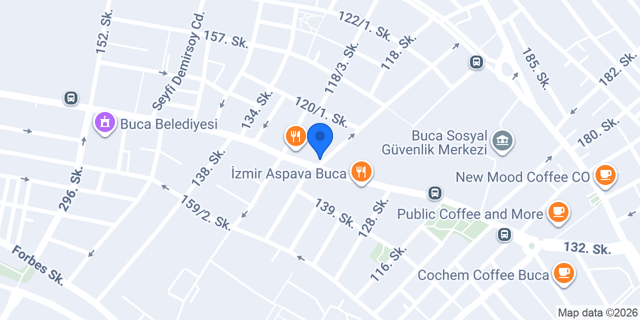 Yapı Kredi - Buca Menderes Caddesi Şubesi konumu