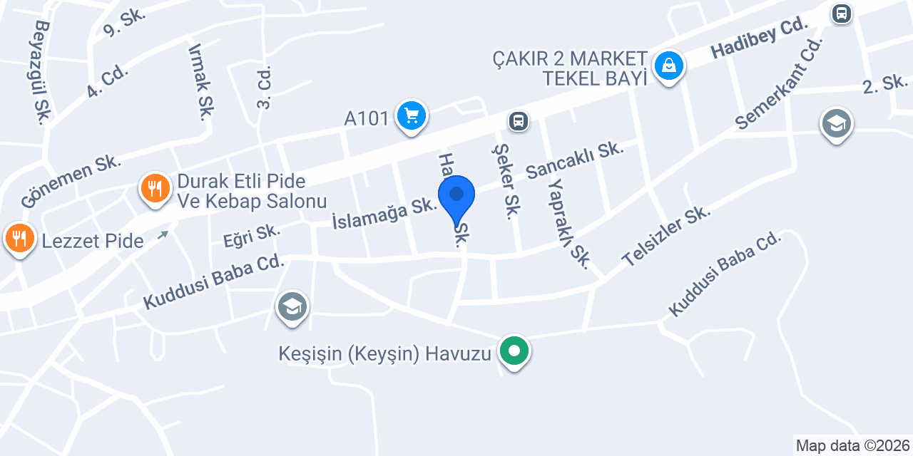 Daşçılar Yapı konumu