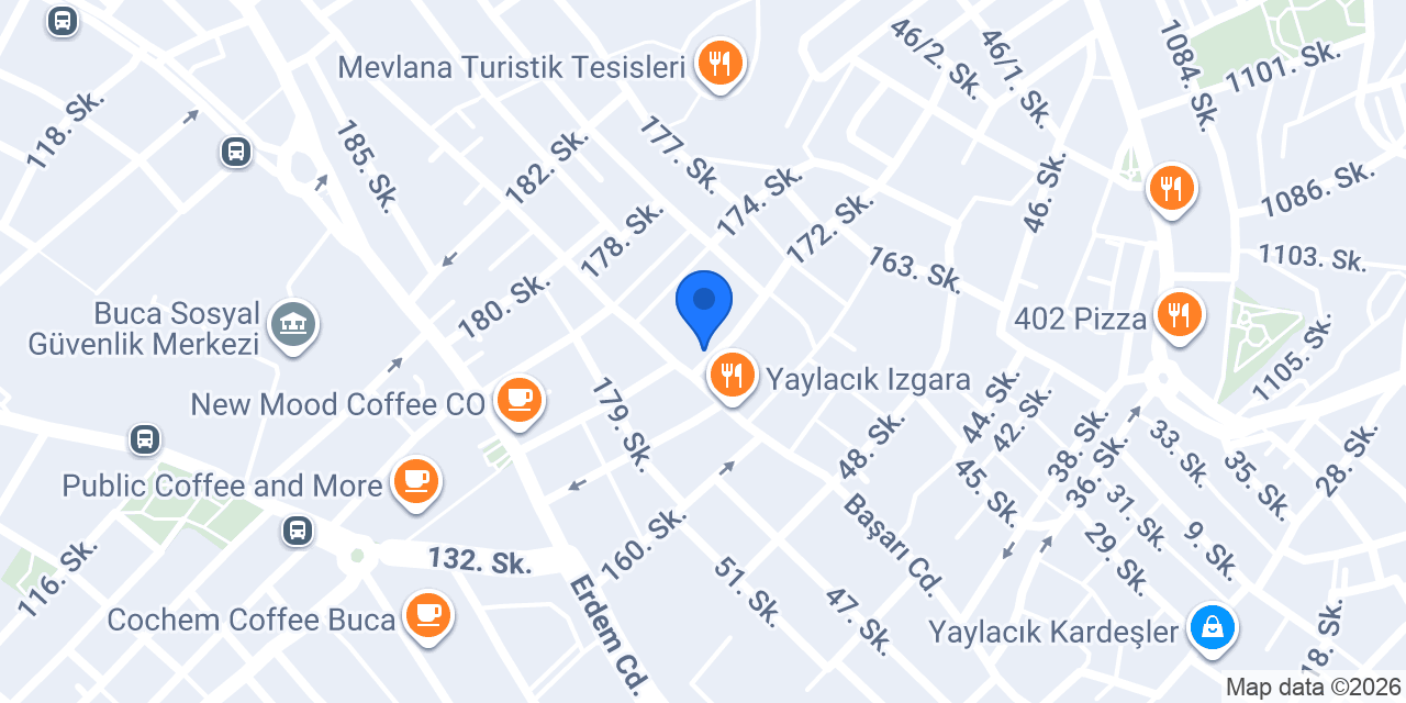 Buca Tekel Servis konumu