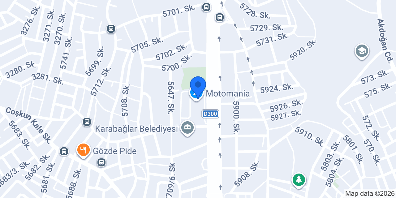 İz Ser Rent A Car konumu
