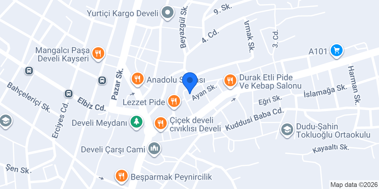Altın Kasap Ramazan Altın konumu