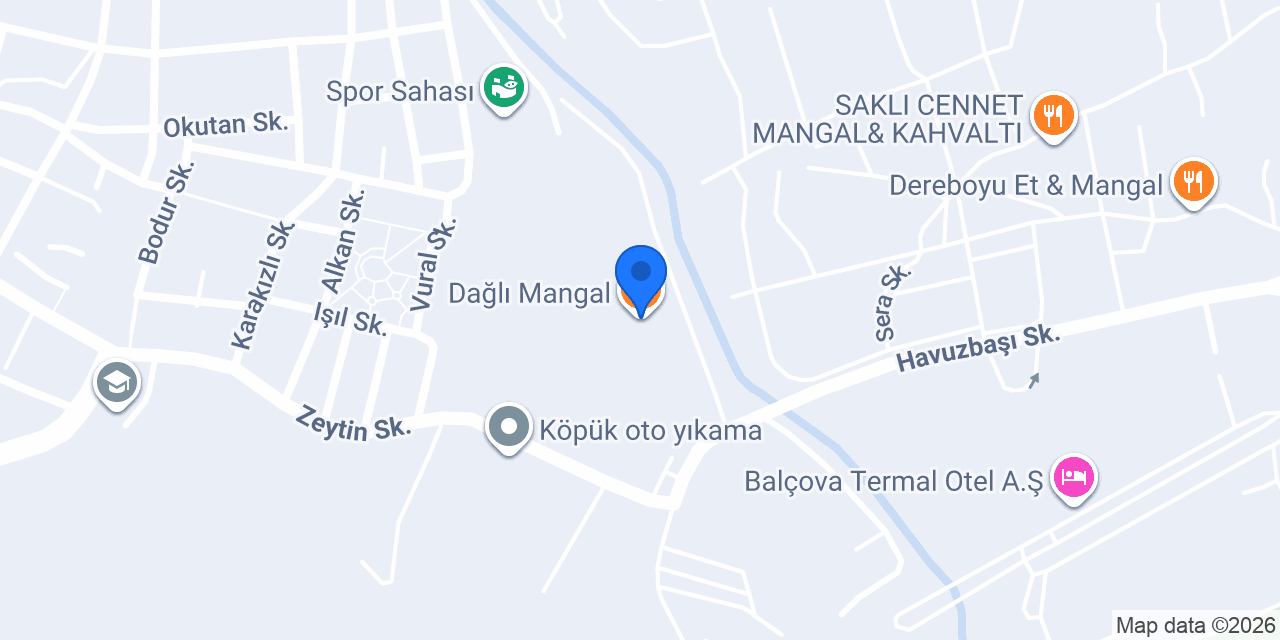 Dağlı Mangal konumu