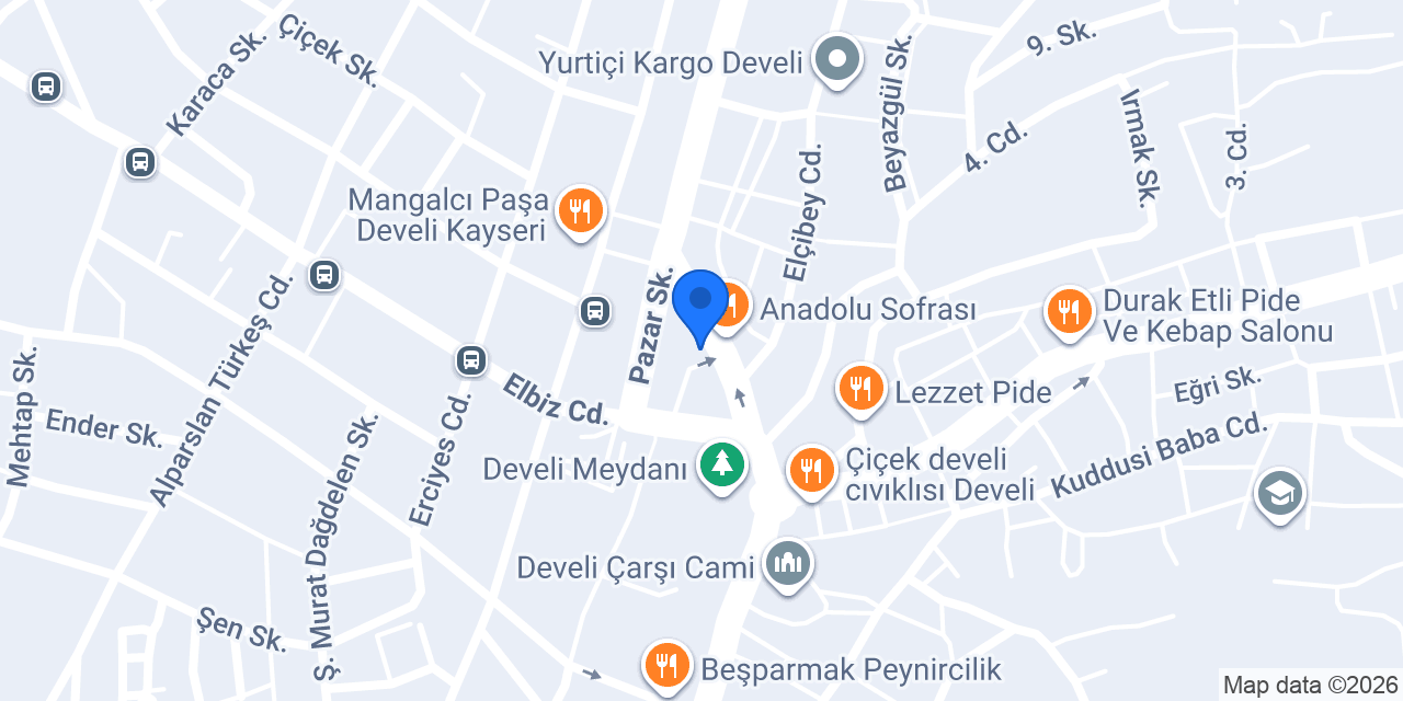 Gözde Lokantası konumu