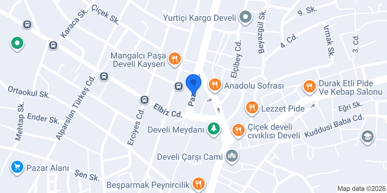 Cingöz Erkek Kuaförü konumu