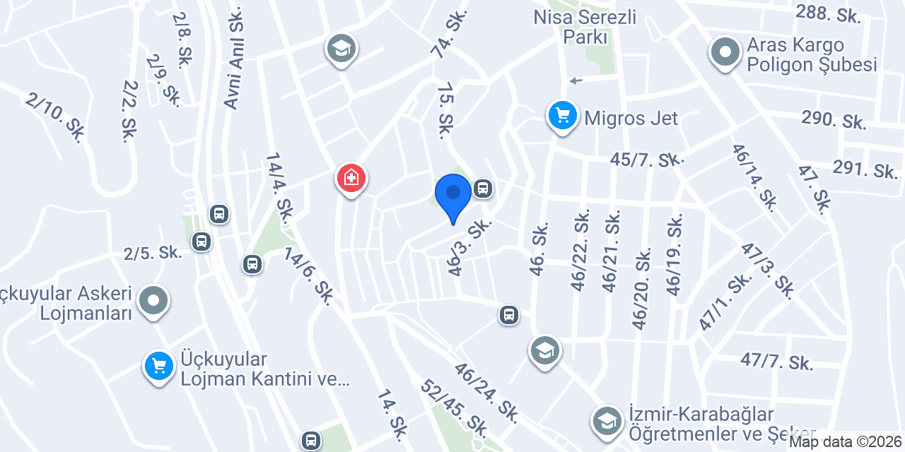 Işıklı Uçak konumu