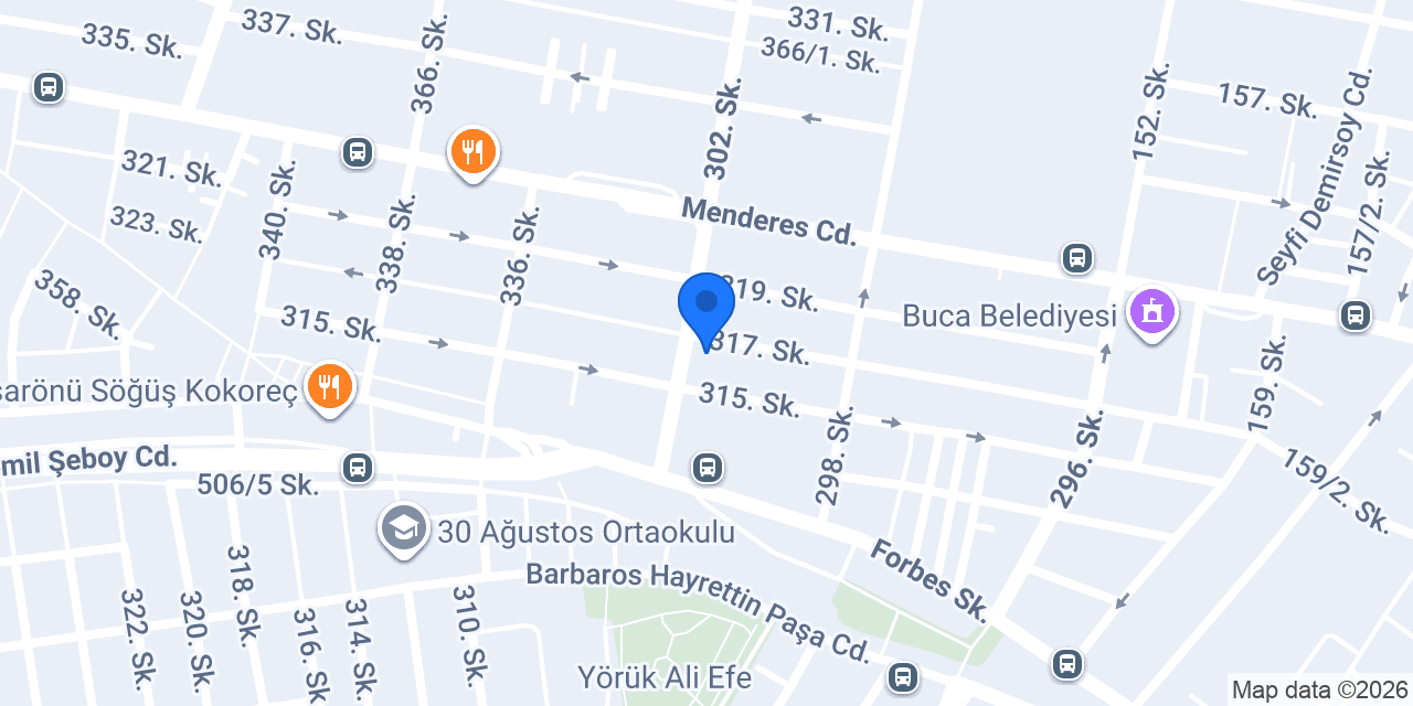 Nazlı Rent A Car konumu