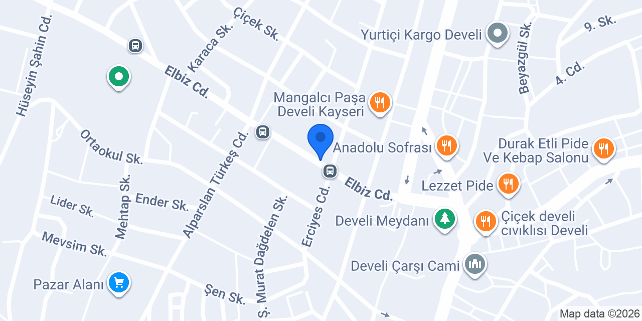 Mimar Nur Kaliber konumu