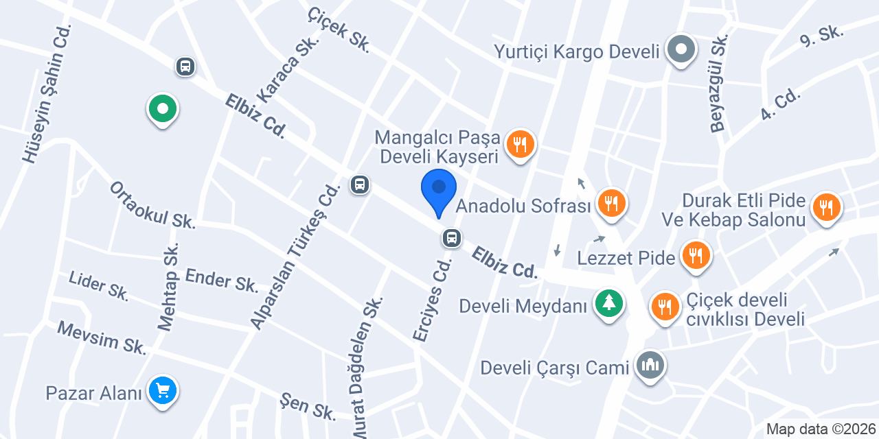 Kayseri / Develi Avukat Sultan Aşık konumu