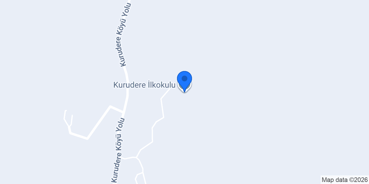 Kurudere İlkokulu konumu