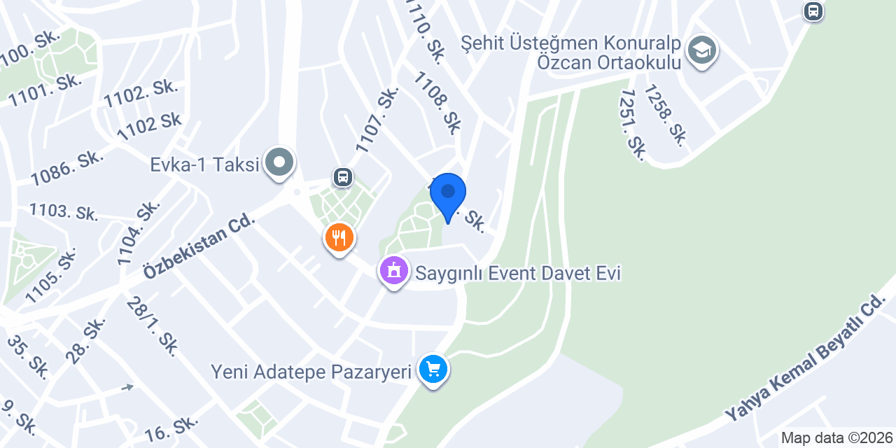 Atik Erkek Kuaförü konumu