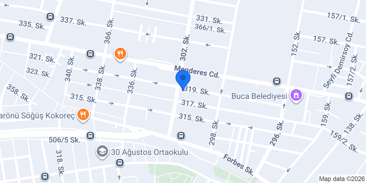 Coşkun Rent A Car konumu