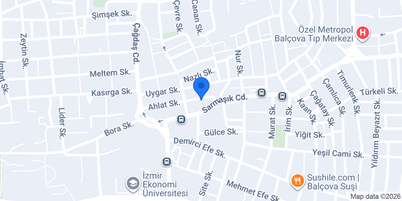 Antizmir Eğitim Enstitüsü konumu
