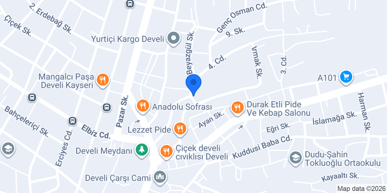 Seyrani Sürücü Kursu konumu