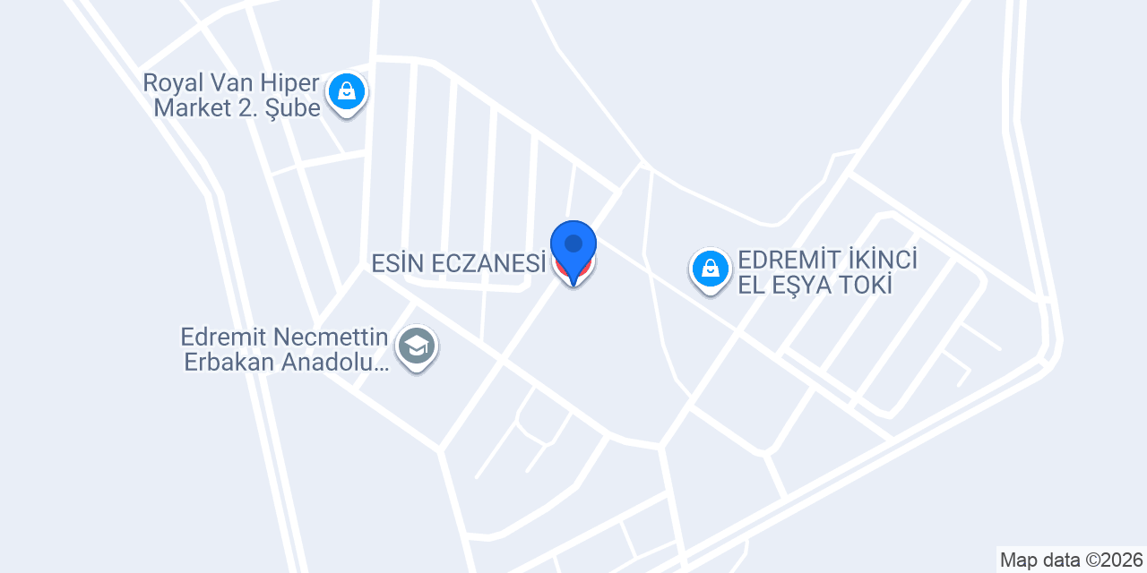 ESİN ECZANESİ konumu