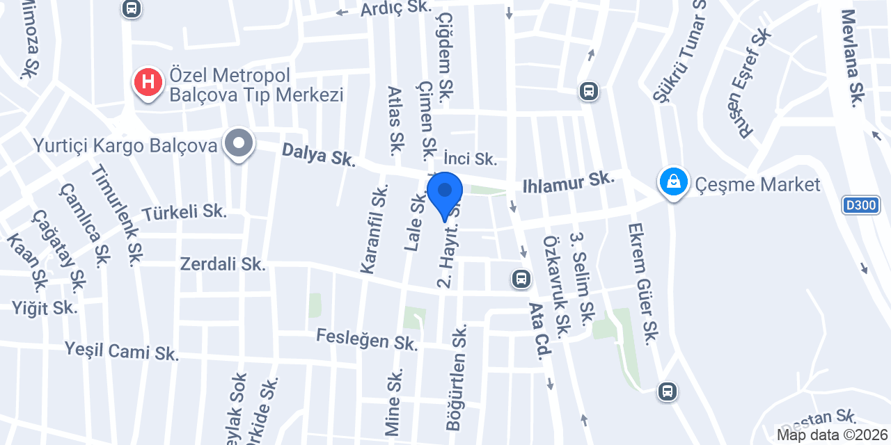Ptt Balçova konumu
