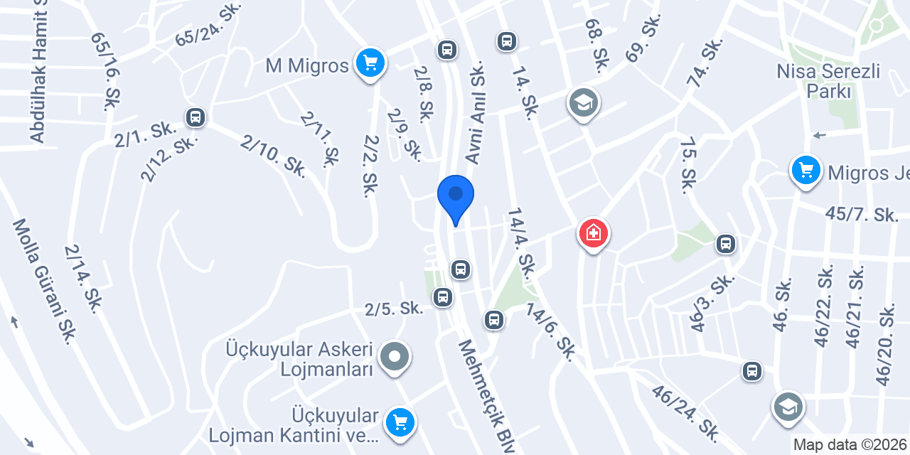 İncili Terzi konumu