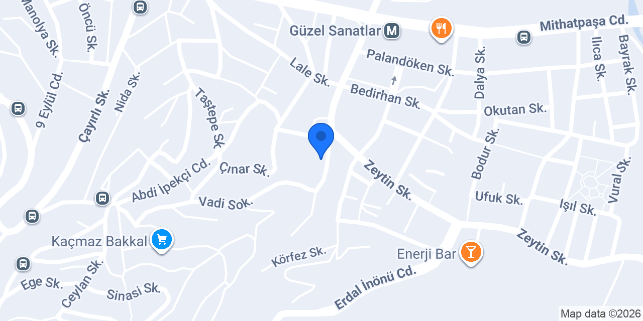 Sina Global Medikal A.Ş konumu