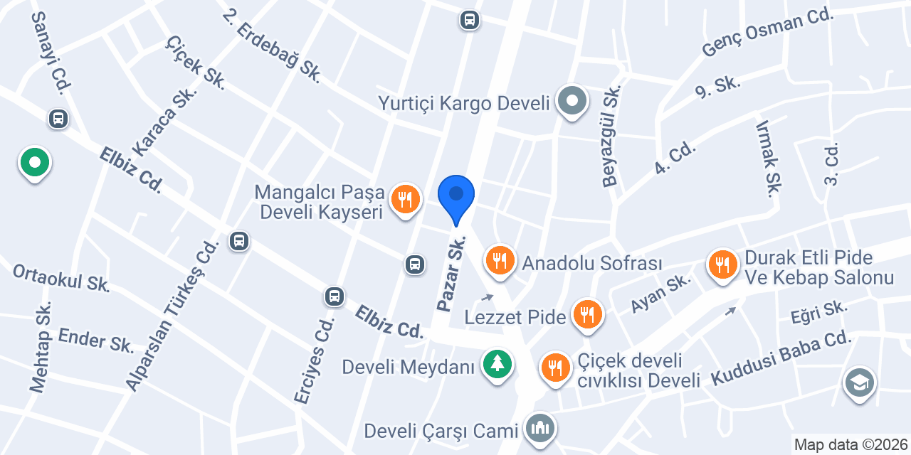 ÖZBAŞARAN BAHARAT konumu