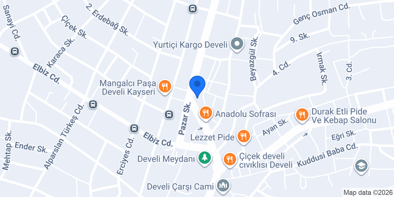 Doğanlar Mobilya konumu