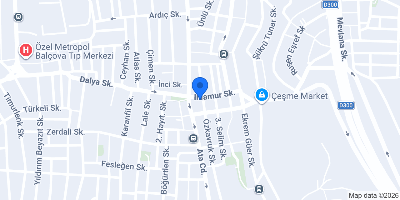 Sarya Mengüş Beauty İzmir konumu