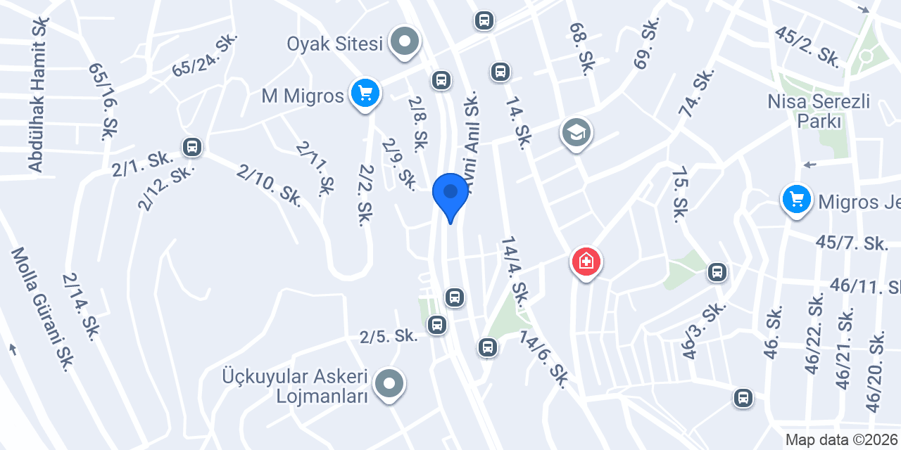Fatosh Kuaför konumu