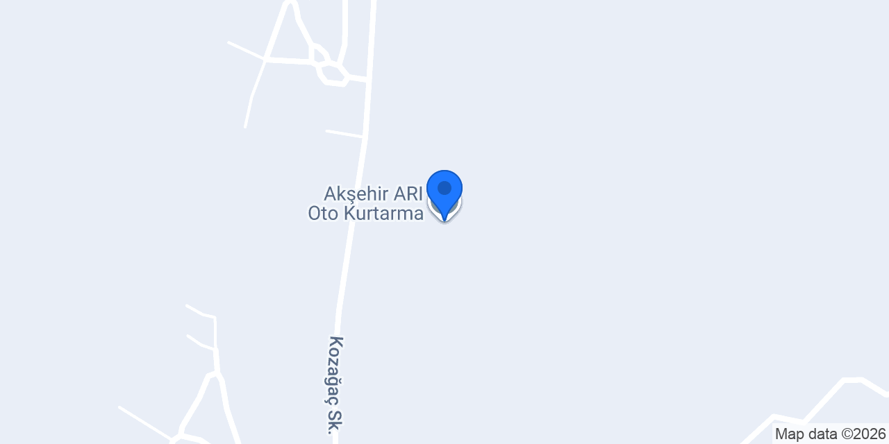 Akşehir ARI Oto Kurtarma konumu