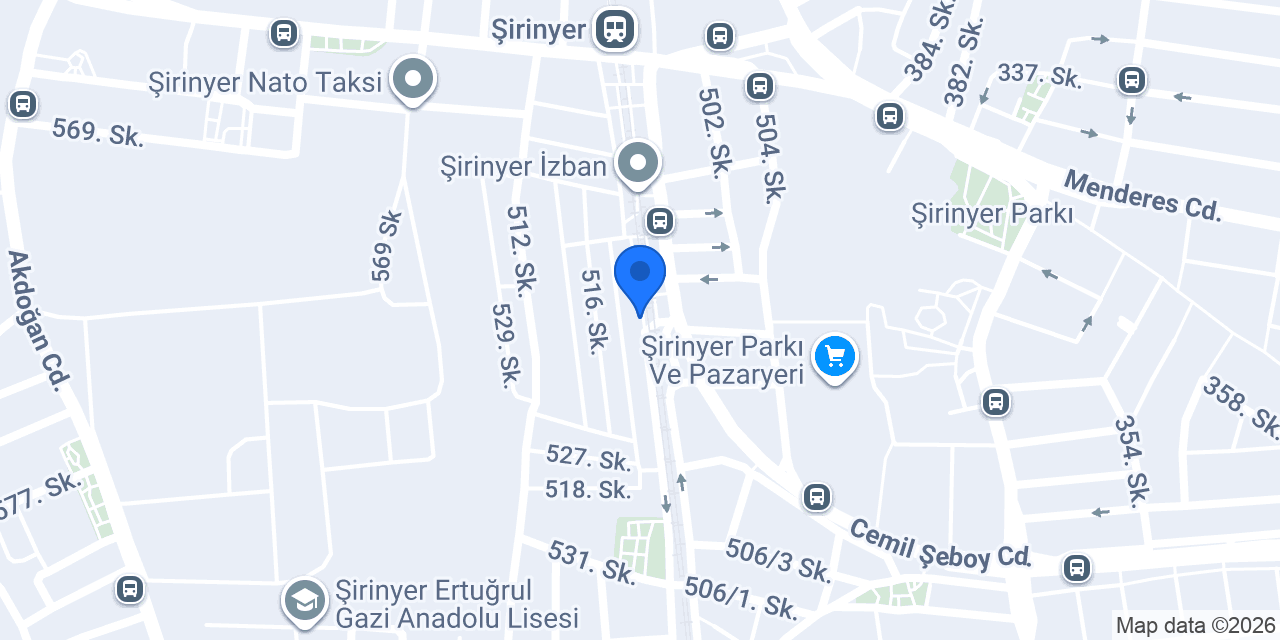ERAY ÇINAR HAIR STUDIO konumu
