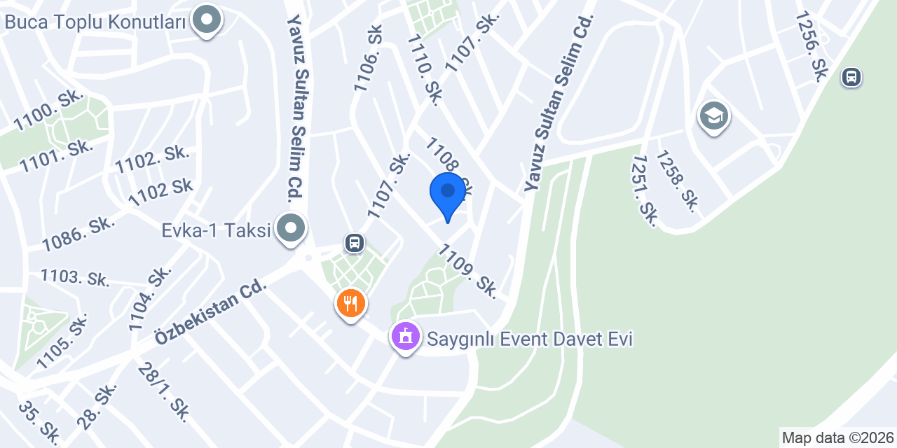 Buca 5 Nolu Evka-1 Aile Sağlığı Merkezi konumu