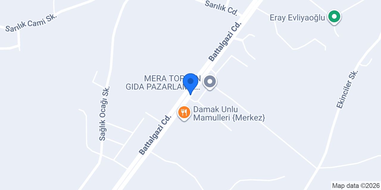 Battalgazi İlçe Halk Kütüphanesi konumu