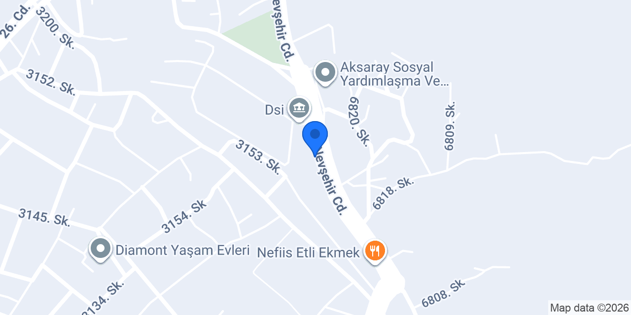 Özel Aksaray Dental Klinik Ağız ve Diş Sağlığı Polikliniği konumu