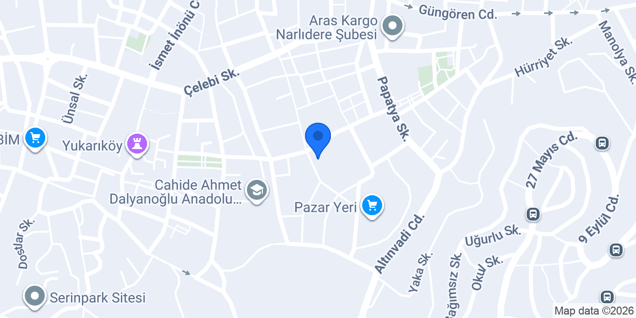 Terzi Ebra konumu