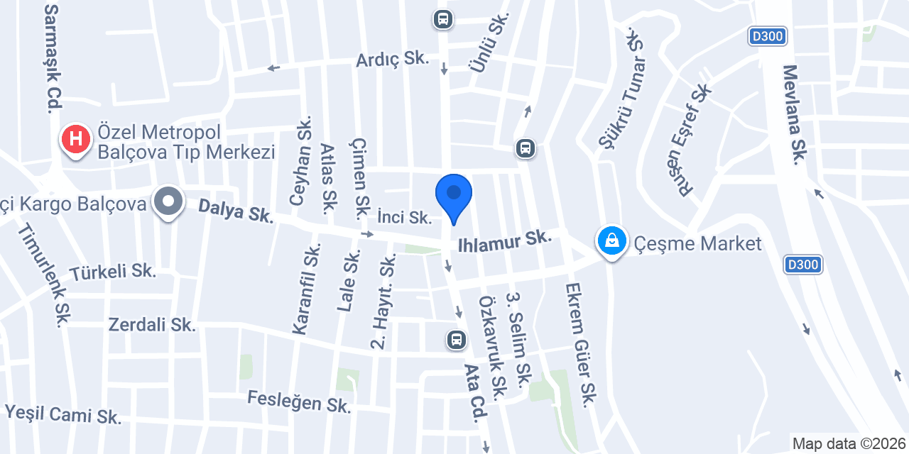 Çileq Çanta Balçova konumu