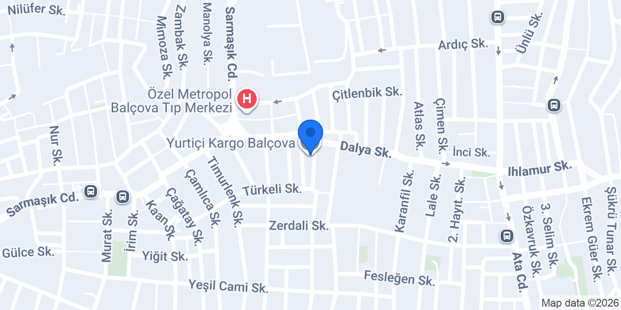 Yurtiçi Kargo Balçova konumu