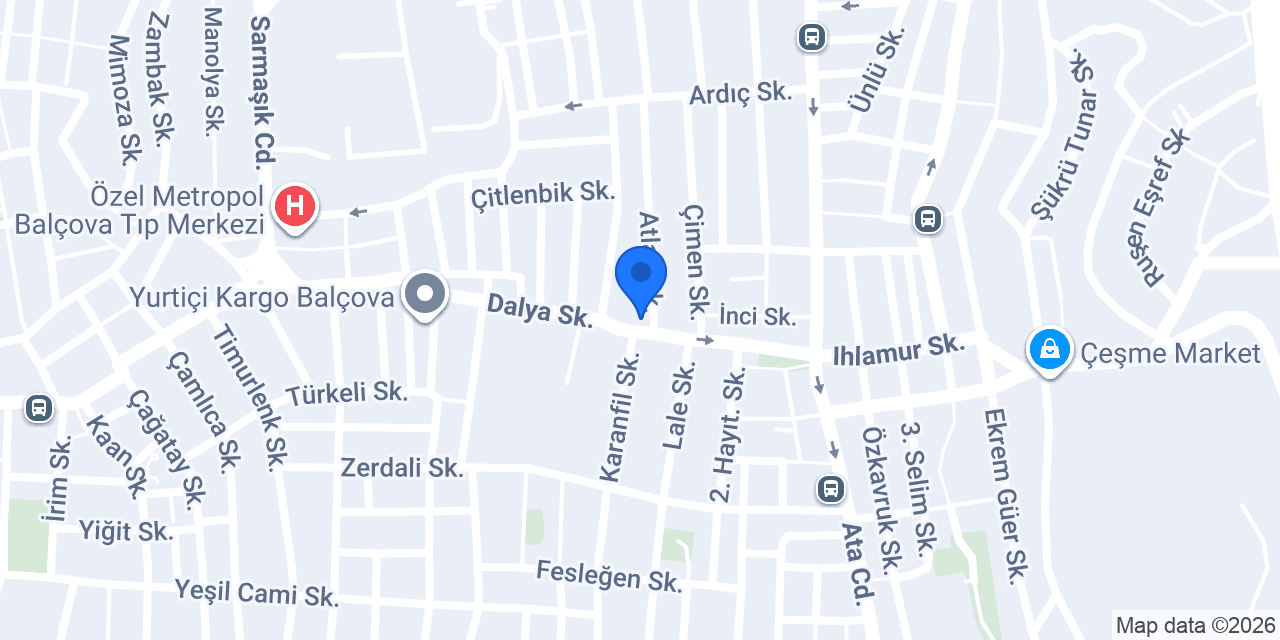 Yeni Bahar Eczanesi konumu