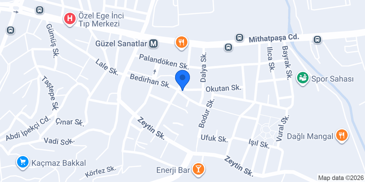 Narlıdere Özgür Eczanesi konumu