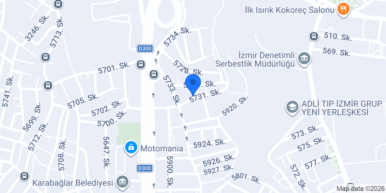 Eksen Tasarım konumu
