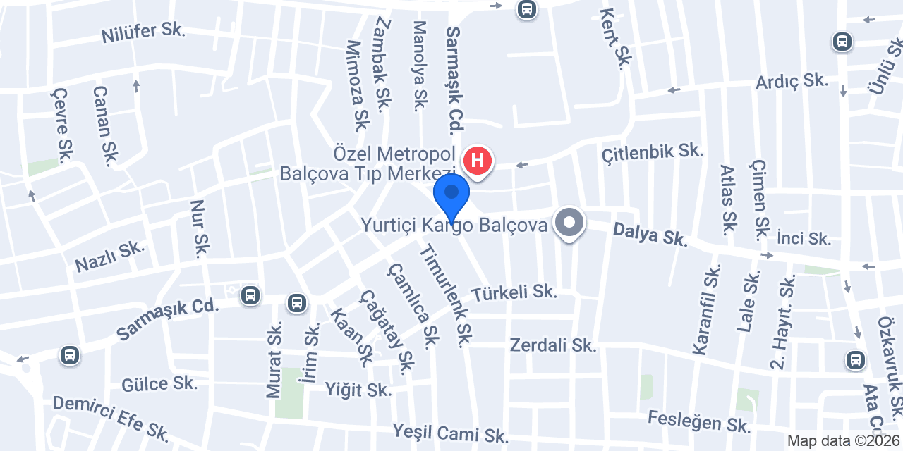 Evin Eczanesi konumu