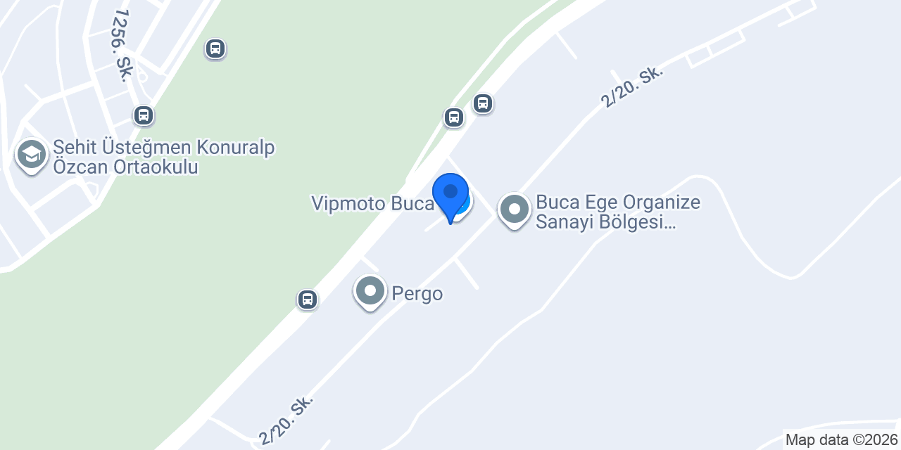 Vipmoto Garage Buca Yetkili Servis konumu