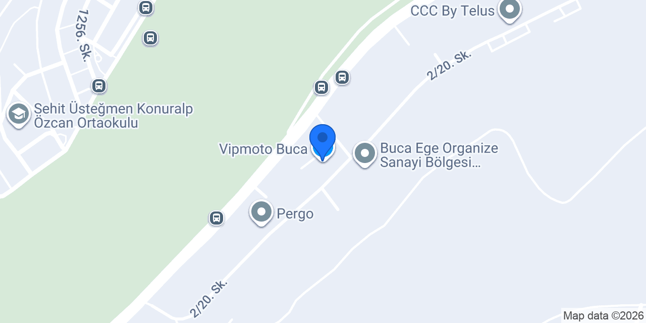Vipmoto Buca konumu